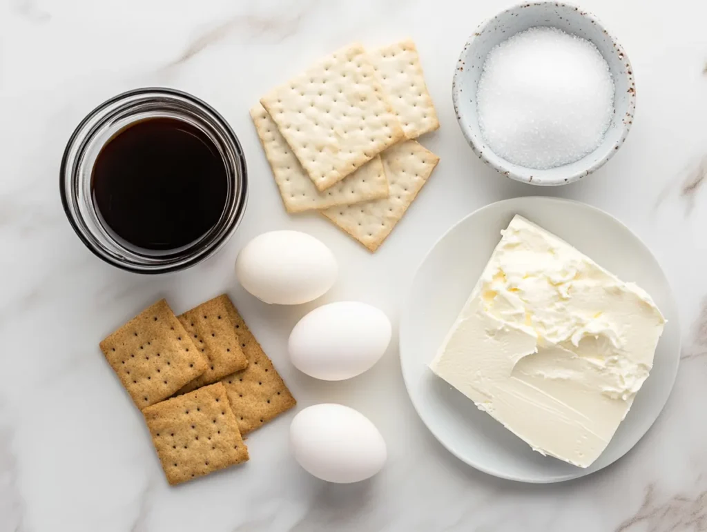 Making Philadelphia cheesecake step by step