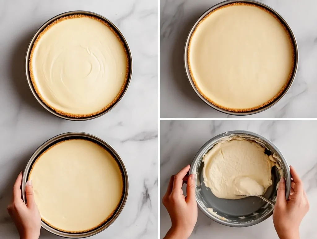 Mini and no-bake Philadelphia cheesecake versions