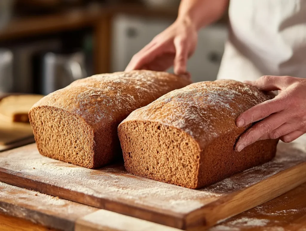 Shaping Cheesecake Factory bread dough