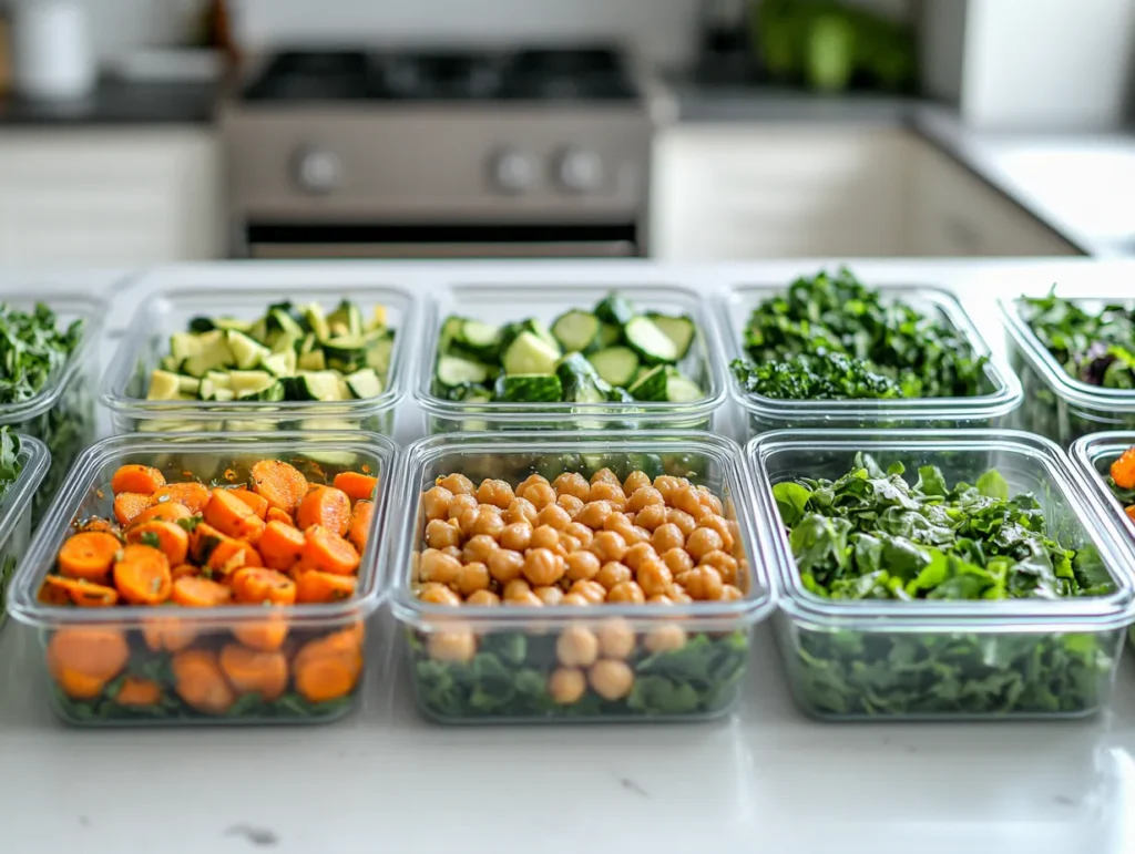 Salad meal prep containers for busy weekdays
