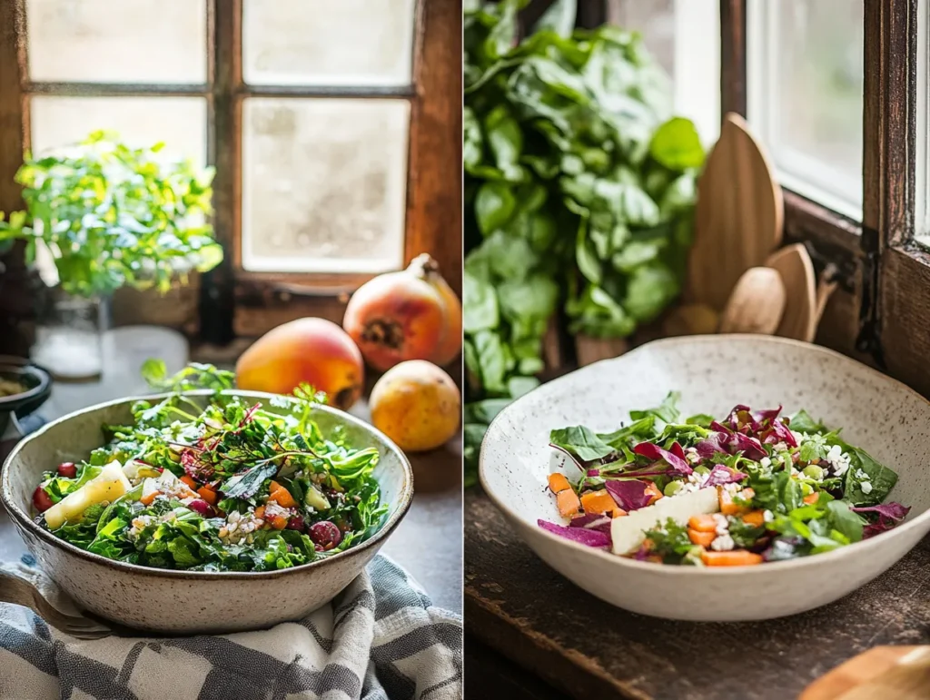 Seasonal salad ingredient variations